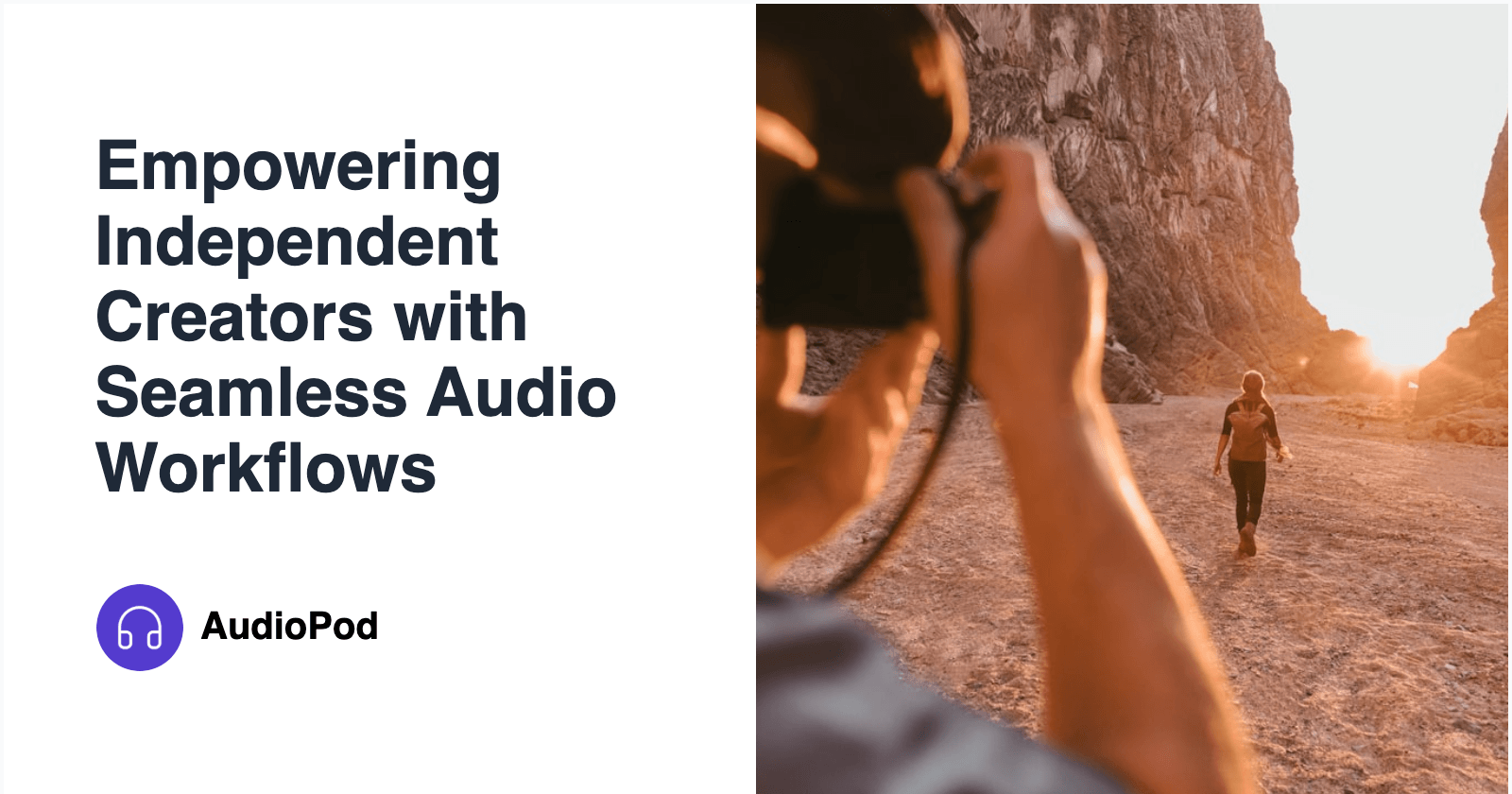Empowering Independent Creators with Seamless Audio Workflows